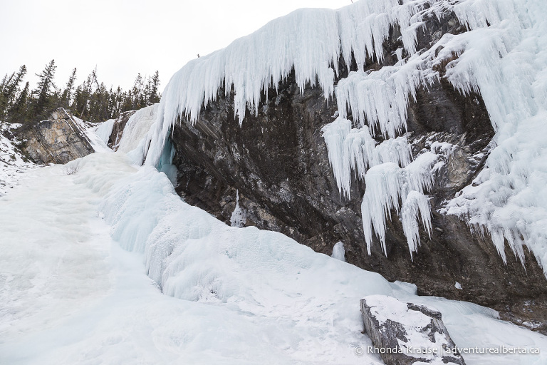 Cline River Falls Hike Guide To Hiking Cline River Falls Trail In Winter