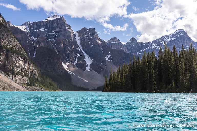 Kayaking Moraine Lake in the Valley of the Ten Peaks- Banff National Park