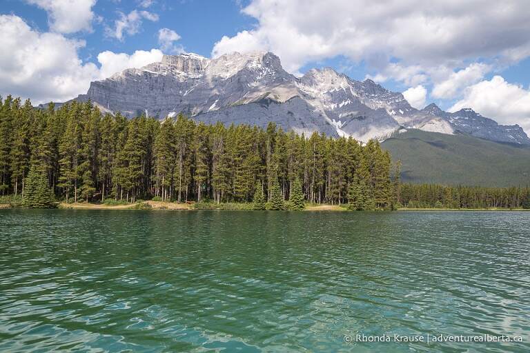 Kayaking Two Jack Lake Banff National Park