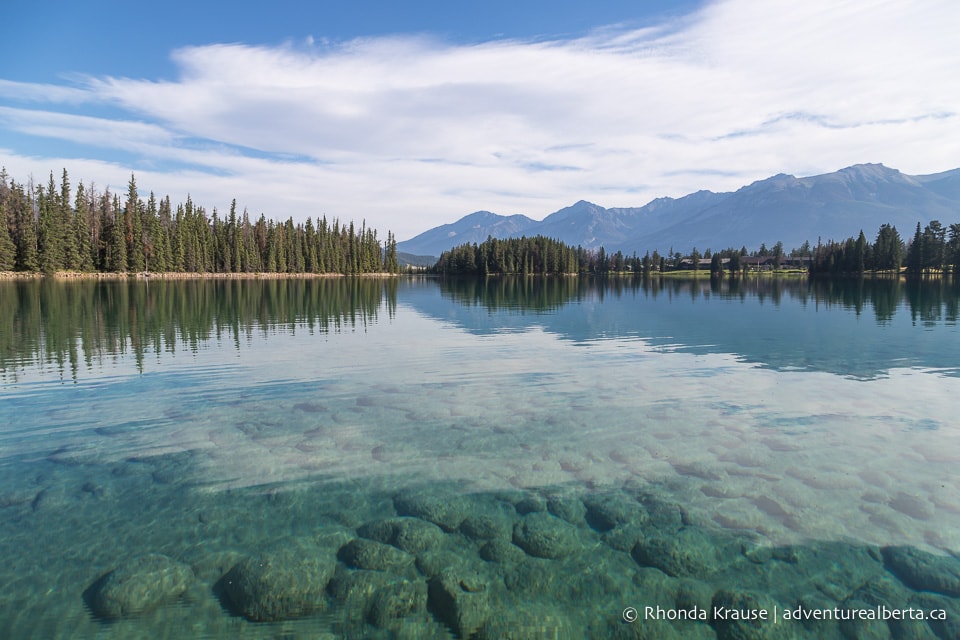 Kayaking Lac Beauvert- Jasper National Park