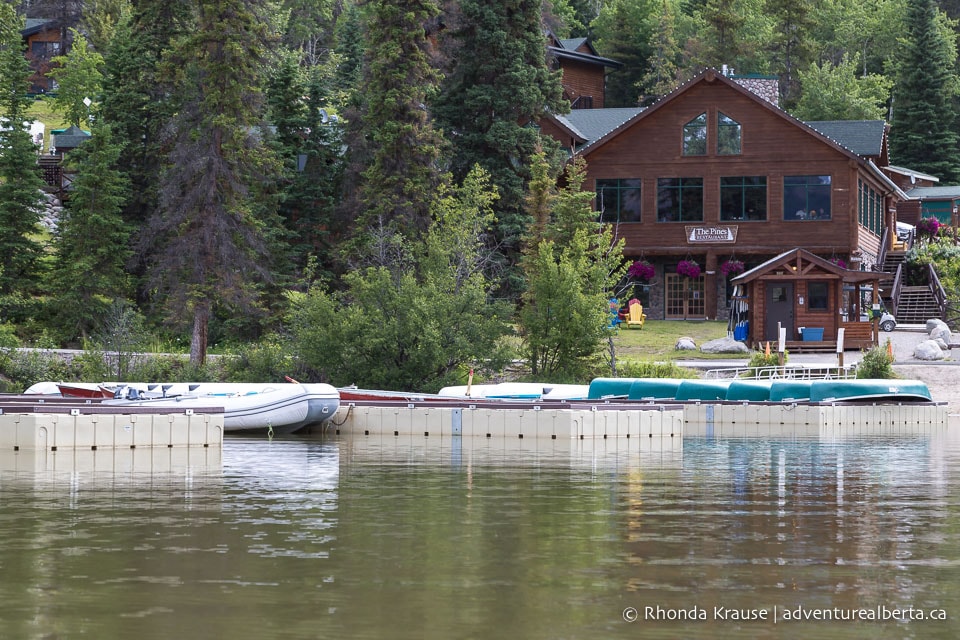 Kayaking Pyramid Lake- Jasper National Park